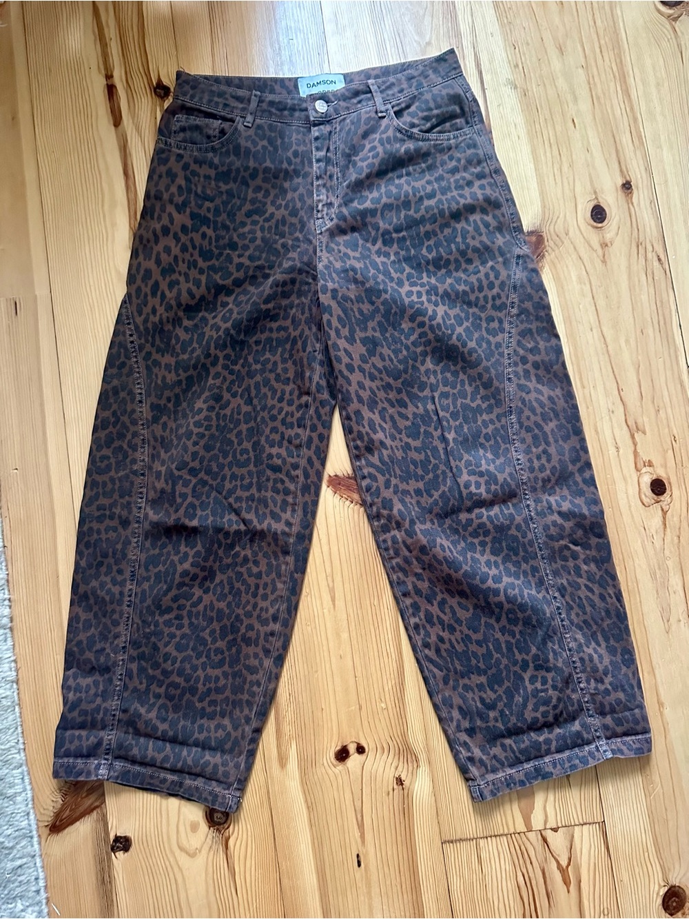 Damson Madder Dion Jean Dark Leopard UK14/US12